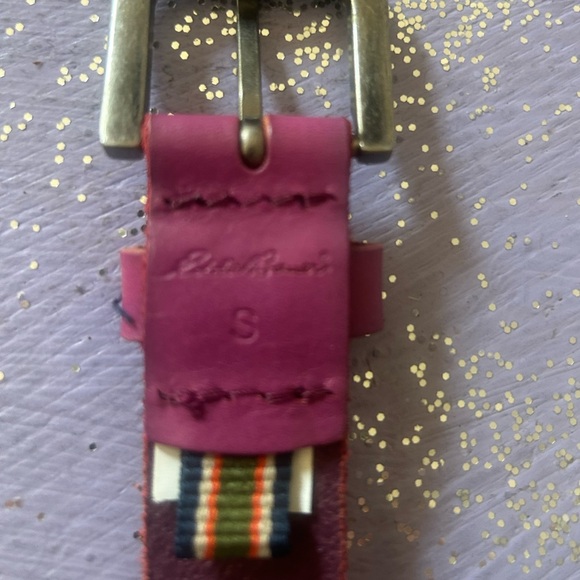 Retro Vintage 70’s 80’s Purple Braided Skinny Belt by Eddie Bauer - Picture 6 of 6
